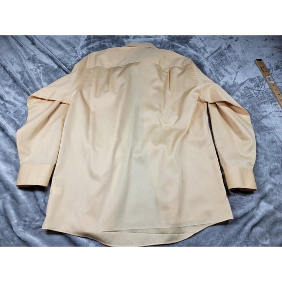 Geoffrey Beene Mens Dress Shirt 15.5 32/33 Wrinkle Free Sateen - Picture 7 of 7